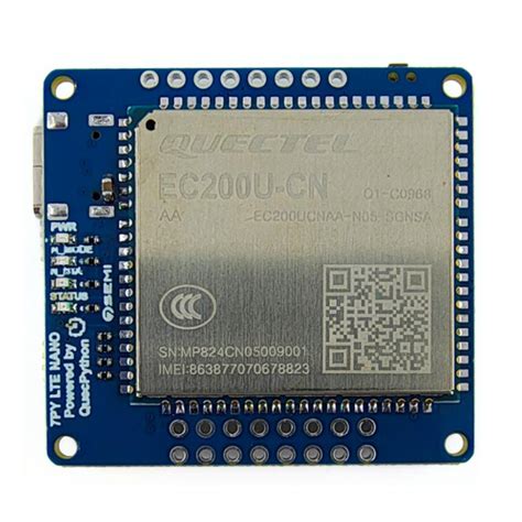 EC200U QuecPython LTE 4G GNSS Nano Modem with 26V Range -7Semi – Robocraze
