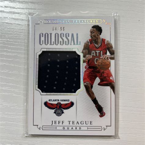 Yahoo!オークション - 2014-15 Panini National Treasure Jeff Teague ...