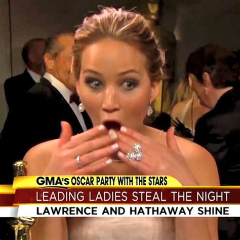 Jennifer Lawrence Meets Jack Nicholson at the Oscars, Hilarity Ensues ...