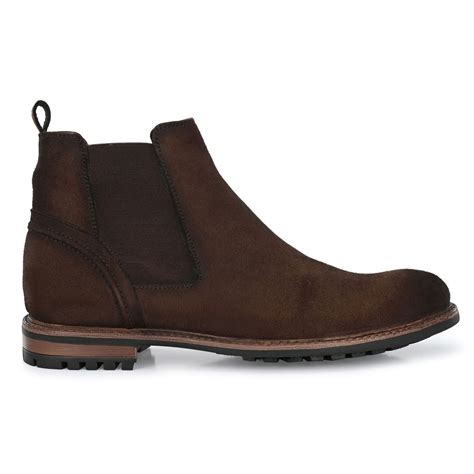 Leather Chelsea Boots For Men – Orange Liberty