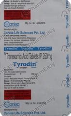 Tranexa 250 MG Tablet (10): Uses, Side Effects, Price & Dosage | PharmEasy