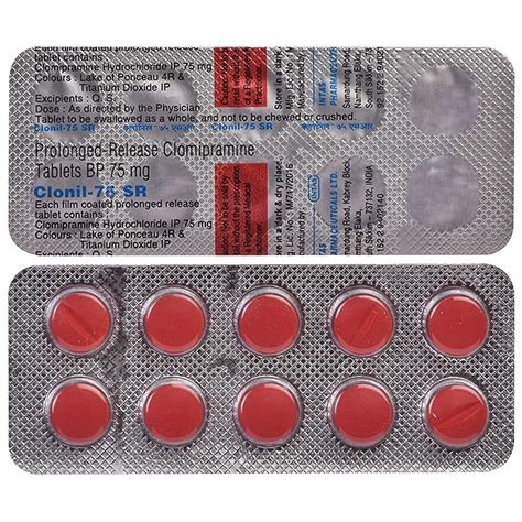 Clonil- 75 SR - Strip of 10 Tablets : Amazon.in: Health & Personal Care