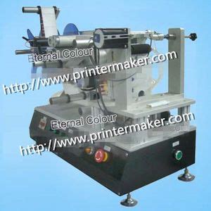 Semi-automatic labelling machine - LM-41311 - LC Printing Machine ...