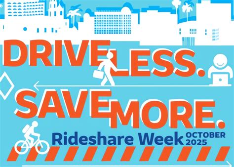 Score Amazing Prizes This October with Rideshare Week! | Transportation ...