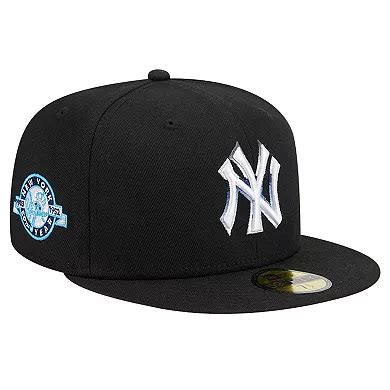 Men's New Era Black New York Yankees Raceway 59FIFTY Fitted Hat