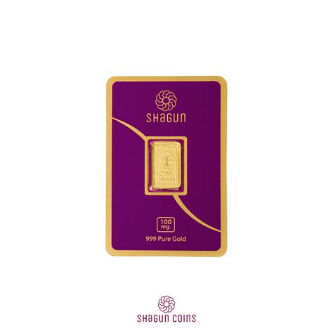 100mg Gold Bar – Shagun Coins