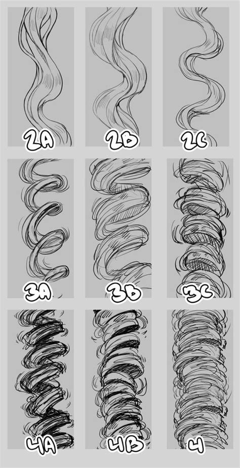 Image result for Curly Hair Drawing Tutorial