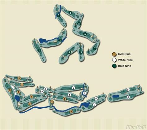 Hunt Valley Golf Club - Layout Map | Course Database
