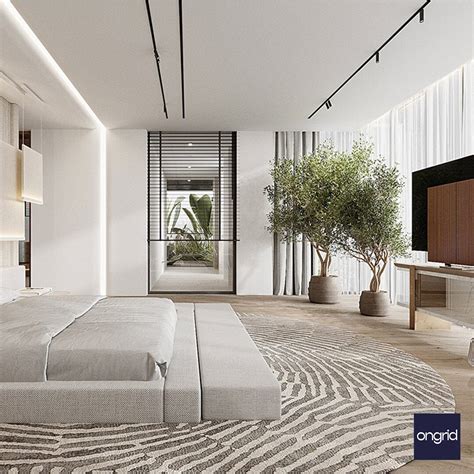 The Serene Slumber Bedroom Design | 17' x 13' – Ongrid Design