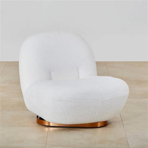 Buy Serenity Fabric Accent Chair - White from Home Centre at just INR ...
