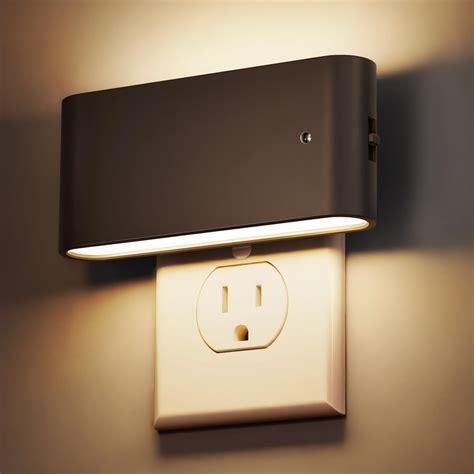 Briignite Night Light Plug into Wall, 2 Pack, LED Night Light with Dusk ...