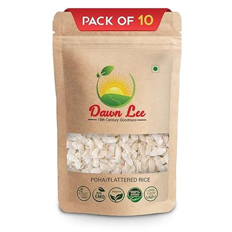 Dawn Lee Flattened Rich/Poha Indori Poha, Super Soft Source of Fibre ...