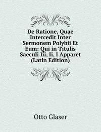 Amazon.in: Buy De Ratione Quae Intercedit Inter Sermon Book Online at ...