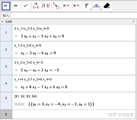 CAS Matrix Solver 的图像结果