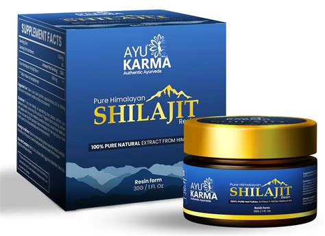 Buy AYUKARMA Pure Himalayan Resin 30 Grams - 60 Servings | Authentic ...
