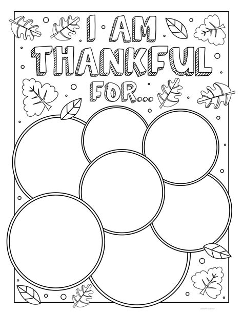 Thankful Coloring Pages Printable | Plan Your Year Easily!