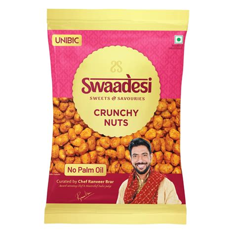 Unibic Swaadesi No Palm Oil Crunchy Nuts 200gm : Amazon.in: Grocery ...