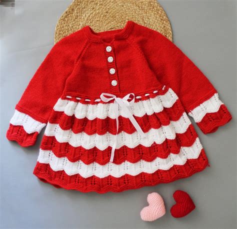 Winter crochet frocks | Woollen crochet frocks for baby girls online