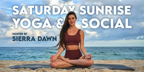 Sunrise Beach Yoga & Coffee Social | Flow, Let Go & Connect, Fort ...