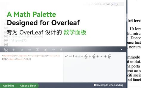 Image result for Overleaf Math Notes Templates