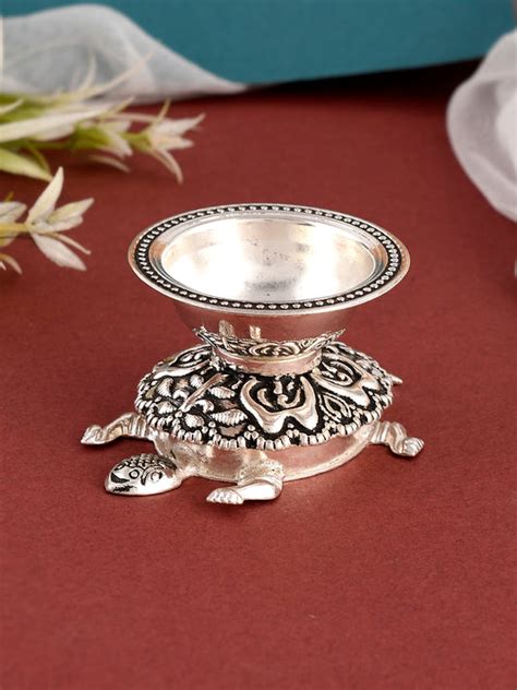 Buy Silver Diya for pooja Online at Best Price in India – Silvermerc ...