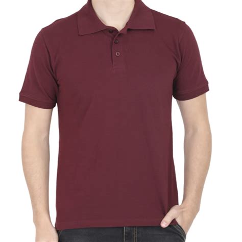 Polo tshirt Maroon Half Sleeve – Comic Tees