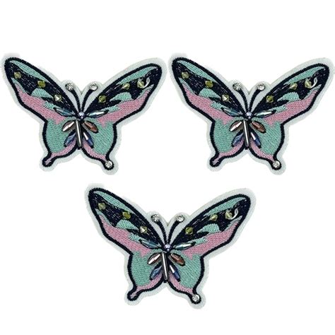 Shimmering Butterflies Patches – Ani Accessories