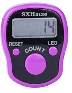 siddhmurti Mini Hand Tally Counter Finger Ring Digital Electronic Head ...