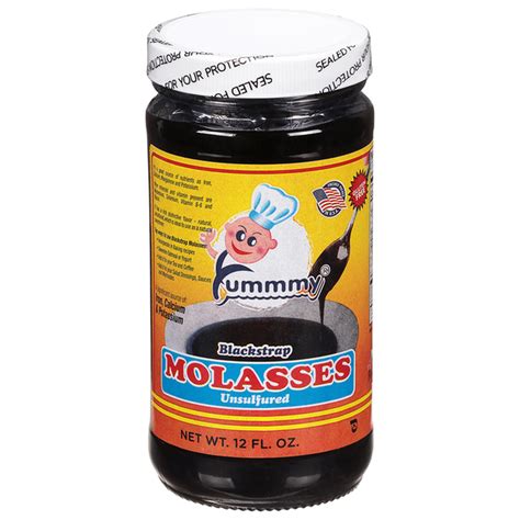 Yummmy Molasses, Unsulfured, Blackstrap (12 fl oz) Delivery or Pickup ...