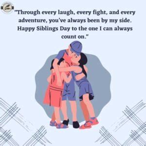 150+ Best National Siblings Day Quotes in English - Shayari lyrics