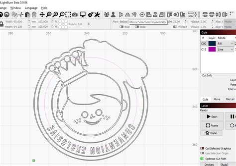 Image result for Lightburn Tutorial Curved Text