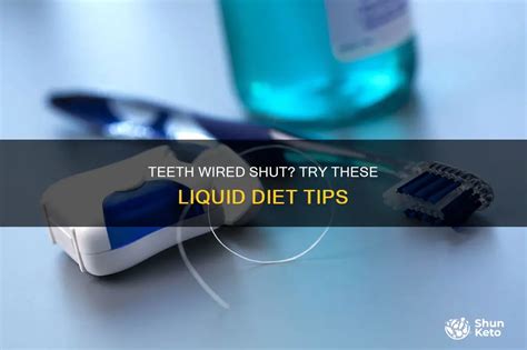 Teeth Wired Shut? Try These Liquid Diet Tips | ShunKeto