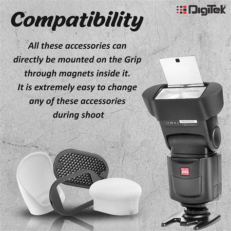 Buy Digitek Professional Flash Bot Grip with Magnet DFBG-001 Online