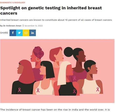 Spotlight on genetic testing in inherited breast cancers - MedGenome ...