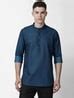 Buy Blue Kurtas for Men by Cross court Online | Ajio.com