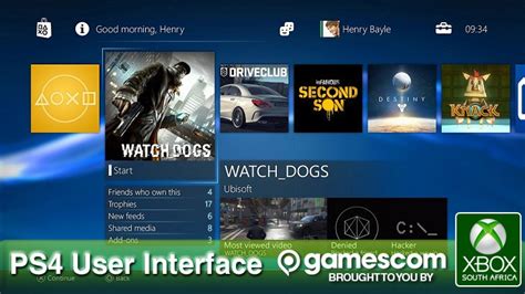 Image result for PS4 Pro UI