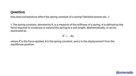 Image result for Spring Rate Change with Temperature