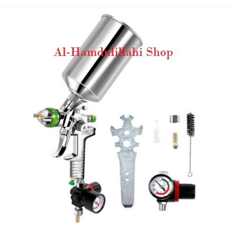Jual HVLP Spray Gun, Gravity Feed Paint Air Spray Gun, 2.5mm/Nozzle 1 ...