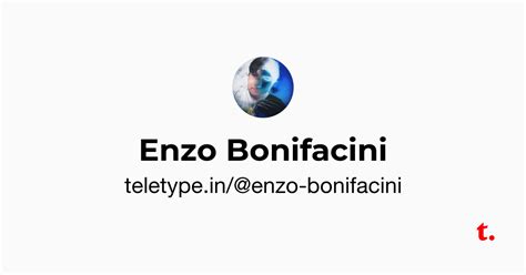 Enzo Bonifacini — Teletype