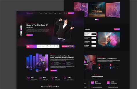 Music Artist WordPress Theme For Stunning Online Presence