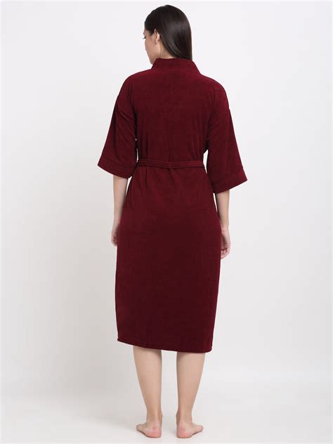 CREEVA Everyday Unisex Micro Terry Bathrobe Collection With kimono ...