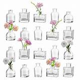 Glass Bud Vase for Flowers: Hewory 20pcs Clear Small Glass Vase Mini ...