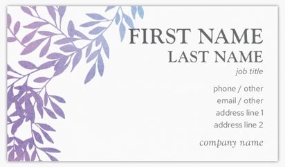 Hair Salons Standard Visiting Cards Templates & Designs | Vistaprint