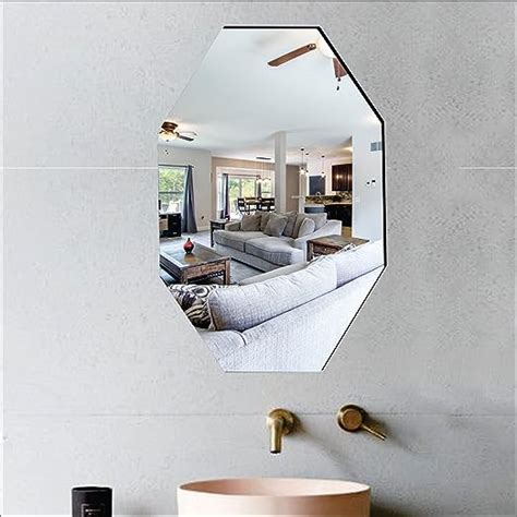 Buy WallDaddy - Self Adhesive Wall Mirror Stickers Big Size (30x20) Cm ...