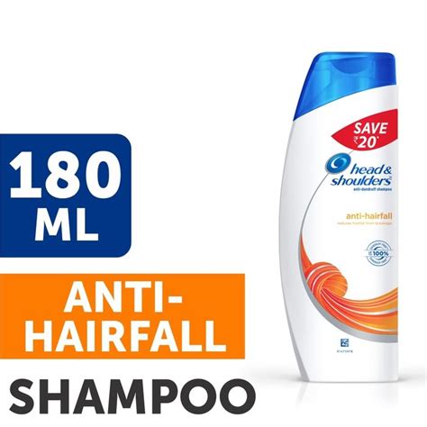 Head & Shoulders Anti-Dandruff Anti Hairfall Shampoo, 180 ml: Price ...