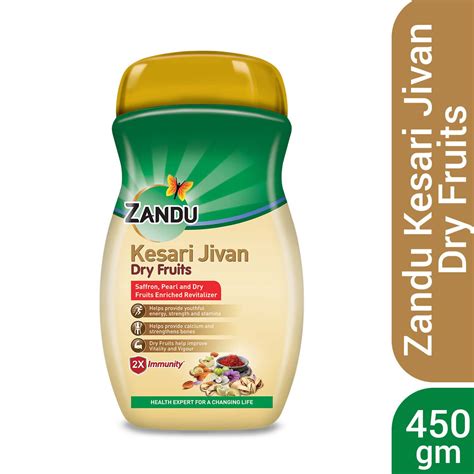 Buy ZANDU KESARI JIVAN DRY FRUITS - 450G Online & Get Upto 60% OFF at ...