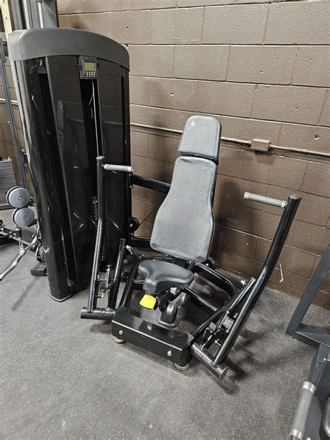 Commercial Seated Bench Press w/Digital Rep Counter - DEMO CLEARANCE ...