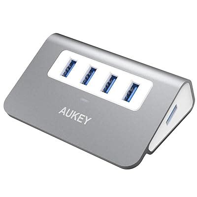 Visit the AUKEY Store AUKEY USB Hub 3.0 Portable Aluminum 4 Port USB 3. ...