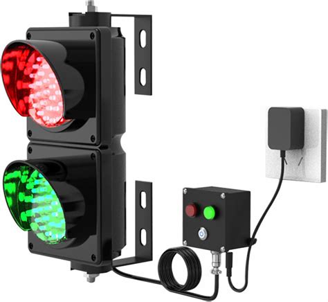 Amazon.com: DJJYCTNM LED Traffic Stop 2 Light Red/Green, Industrial Loading Dock Bay Traffic ...