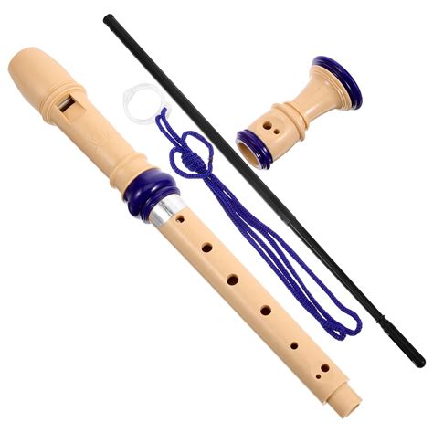 NICERIO 1Set Beginner Soprano Recorder Music Instrument Flute with 8 ...